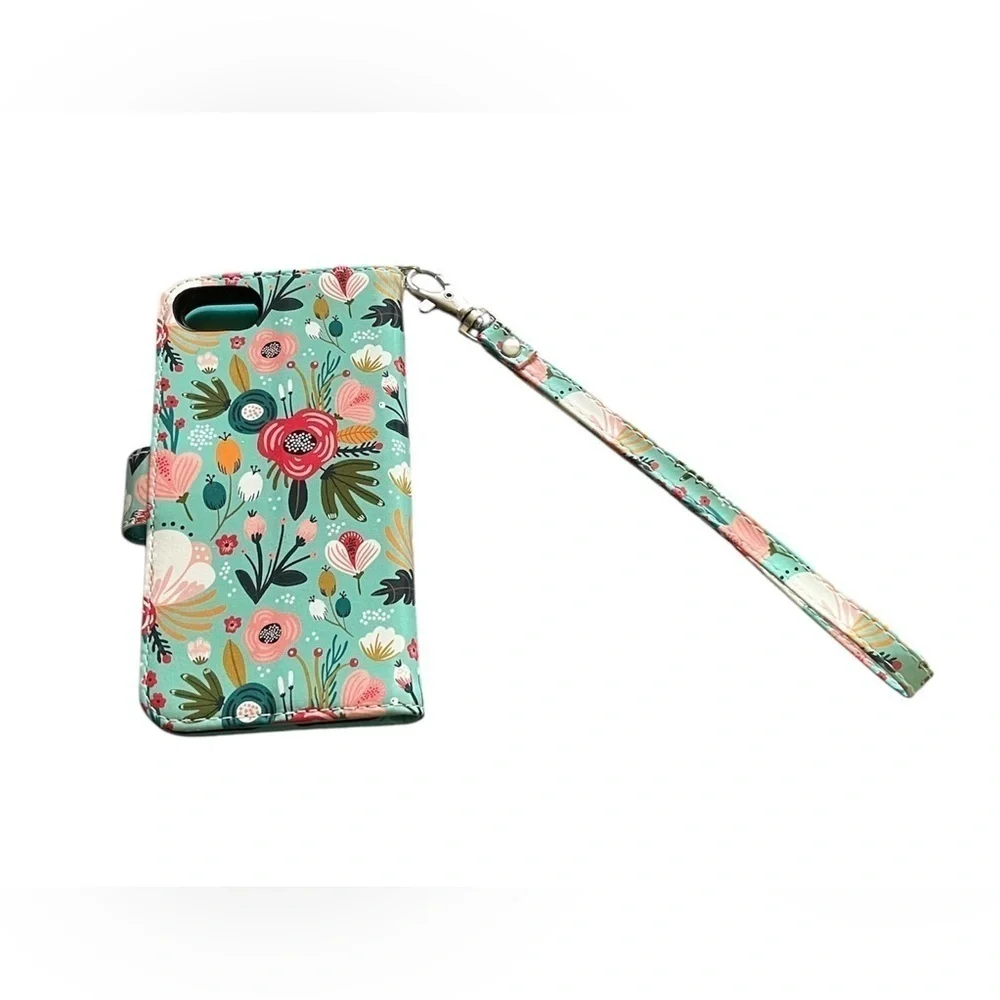 ULAK Floral iPhone Case Wristlet